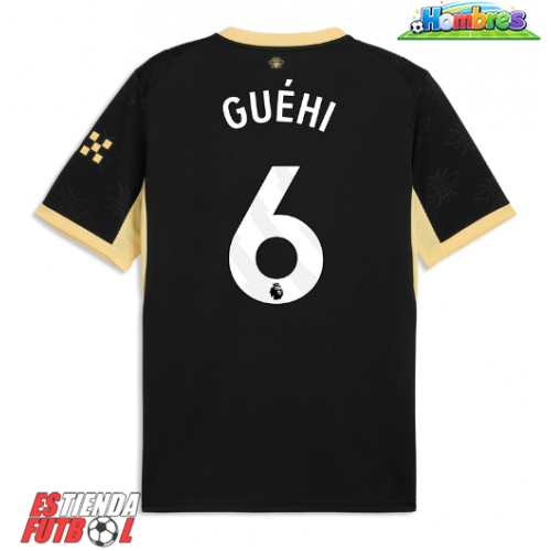 Manchester City Marc Guehi #6 Segunda Equipación 2026-27 Manga Corta